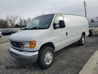 2006 Ford Econoline Cargo with VIN 1FTSS34LX6HA94133, listed as a Copart auction lot 87221114 with 87,999 mi miles and Salvage Title. Bid and sale history available at DreamBid. Image 1.