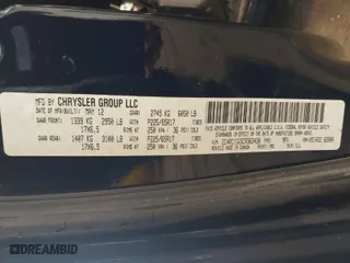 2012 Chrysler Town & Country Limited with VIN 2C4RC1GG5CR363430, listed as a IAAI auction lot 41367444 with 136,120 mi miles. Bid and sale history available at carsss.com. Image 9.
