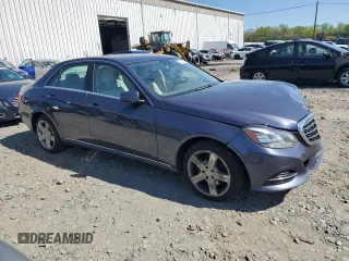 2014 Mercedes-Benz E 350 Luxury with VIN WDDHF8JB0EA922470, listed as a Copart auction lot 54734155 with 137,999 mi miles and Salvage Title. Bid and sale history available at DreamBid. Image 4.