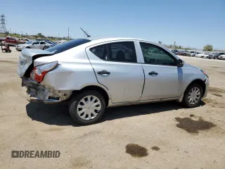 2016 Nissan Versa S with VIN 3N1CN7AP8GL899211, listed as a Copart auction lot 62689825 with 86,688 mi miles and Salvage title. Bid and sale history available at DreamBid. Image 3.