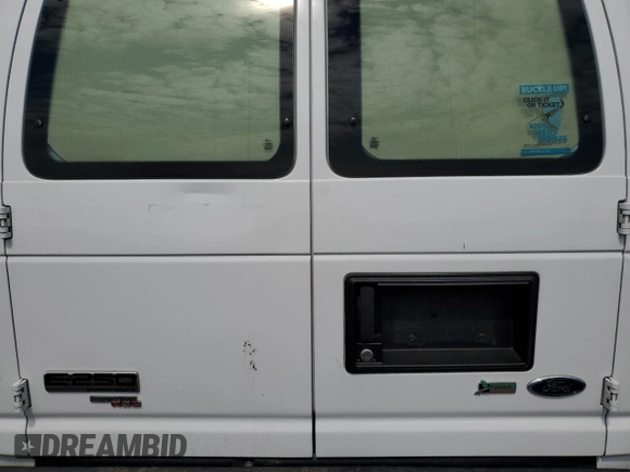 2011 Ford Econoline Cargo Commercial with VIN 1FTNE2EL7BDB17849, listed as a Copart auction lot 60098505 with 207,336 mi miles and Clean title. Bid and sale history available at DreamBid. Image 10.