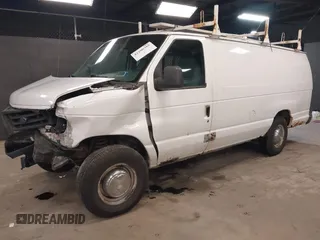 2005 Ford Econoline Cargo with VIN 1FTSS34L95HB33843, listed as a IAAI auction lot 42200399 with 355,458 mi miles and . Bid and sale history available at DreamBid. Image 2.