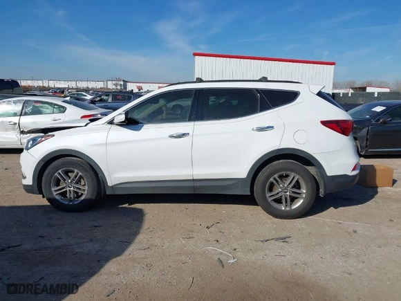 2017 Hyundai Santa Fe Sport 2.4L with VIN 5NMZU3LB2HH044393, listed as a IAAI auction lot 41599495 with 67,256 mi miles. Bid and sale history available at carsss.com. Image 14.