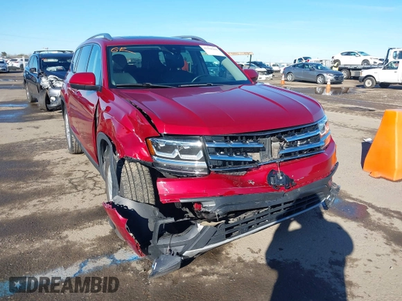 2018 Volkswagen Atlas SEL Premium with VIN 1V2NR2CAXJC532205, listed as a IAAI auction lot 41598269 with 122,975 mi miles and . Bid and sale history available at DreamBid. Image 6.