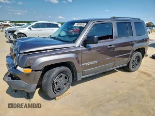 2017 Jeep Patriot Sport with VIN 1C4NJPBB1HD163299, listed as a Copart auction lot 59038035 with 127,827 mi miles and Salvage title. Bid and sale history available at DreamBid. Image 1.
