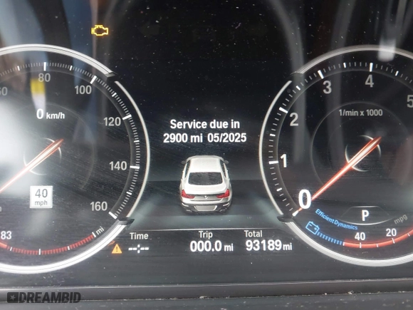 2014 BMW 6 Series 650i xDrive with VIN WBA6B4C53ED371315, listed as a IAAI auction lot 41614431 with 93,189 mi miles. Bid and sale history available at carsss.com. Image 7.
