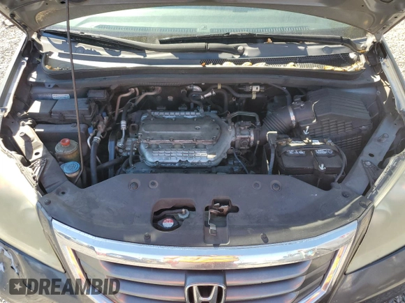 2010 Honda Odyssey EX with VIN 5FNRL3H41AB060928, listed as a Copart auction lot 46581665 with 203,063 mi miles and Salvage Title. Bid and sale history available at carsss.com. Image 12.