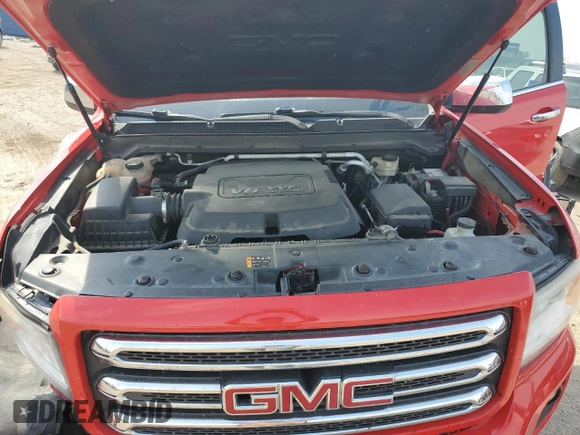 2016 GMC Canyon 4WD SLT with VIN 1GTG6DE34G1160359, listed as a Copart auction lot 69891914 with 0 mi miles and Salvage Title. Bid and sale history available at carsss.com. Image 11.