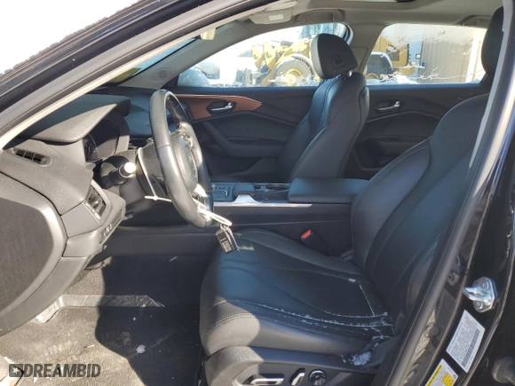 2021 Acura TLX with VIN 19UUB5F35MA012446, listed as a Copart auction lot 45166775 with 63,851 mi miles and Salvage Title. Bid and sale history available at carsss.com. Image 7.