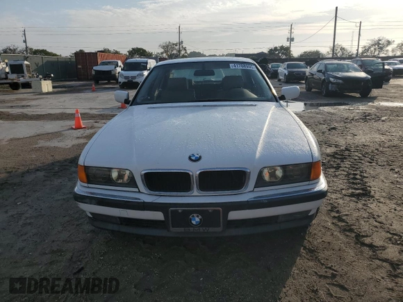 1995 BMW 7 Series 740i with VIN WBAGF6323SDH02306, listed as a Copart auction lot 41708995 with 109,902 mi miles and Clean Title. Bid and sale history available at carsss.com. Image 5.