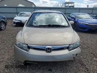 2007 Honda Civic Sdn LX with VIN 1HGFA16527L049887, listed as a Copart auction lot 52969365 with 197,874 mi miles and Salvage Title. Bid and sale history available at carsss.com. Image 5.