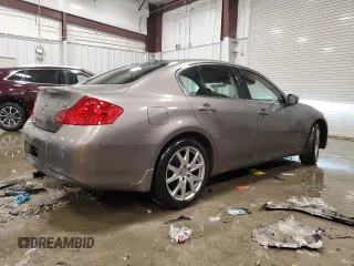 2013 Infiniti G37 x with VIN JN1CV6AR1DM354738, listed as a Copart auction lot 43964115 with 123,241 mi miles and Non Repairable. Bid and sale history available at DreamBid. Image 3.