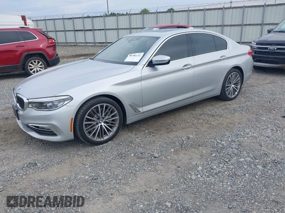 2017 BMW 5 Series 530i with VIN WBAJA5C36HG897698, listed as a IAAI auction lot 42366101 with 69,407 mi miles and . Bid and sale history available at DreamBid. Image 2.