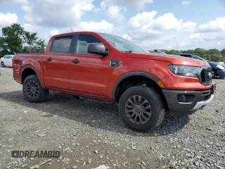 2019 Ford Ranger XL with VIN 1FTER4FH7KLB06687, listed as a Copart auction lot 64516165 with 42,288 mi miles and Salvage title. Bid and sale history available at DreamBid. Image 4.