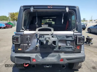 2020 Jeep Wrangler Unlimited Rubicon with VIN 1C4HJXFN6LW253546, listed as a Copart auction lot 53378095 with 71,826 mi miles and Clean Title. Bid and sale history available at carsss.com. Image 6.