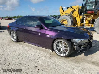 2012 BMW M3 with VIN WBSKG9C56CE798486, listed as a Copart auction lot 49695915 with 81,637 mi miles and Salvage Title. Bid and sale history available at carsss.com. Image 4.