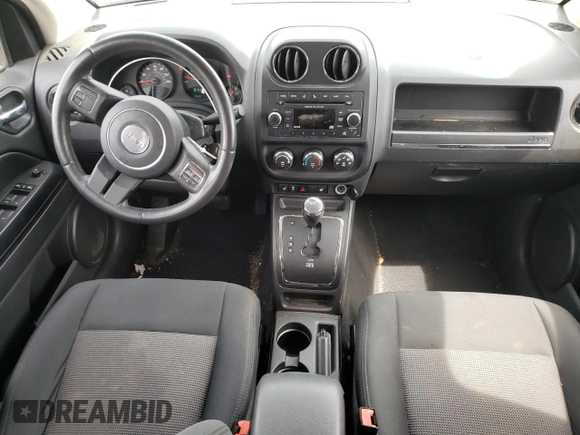 2012 Jeep Compass Latitude with VIN 1C4NJDEB0CD621109, listed as a Copart auction lot 54737735 with 73,323 mi miles and Salvage Title. Bid and sale history available at DreamBid. Image 8.