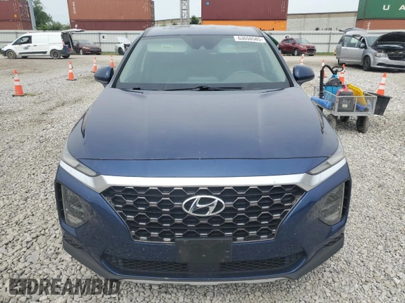 2020 Hyundai Santa Fe SE with VIN 5NMS2CAD9LH181030, listed as a Copart auction lot 63650585 with 83,662 mi miles and Salvage title. Bid and sale history available at DreamBid. Image 5.