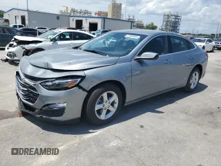 2024 Chevrolet Malibu LS with VIN 1G1ZB5ST3RF153271, listed as a Copart auction lot 57888894 with 896 mi miles and Salvage Title. Bid and sale history available at DreamBid. Image 1.