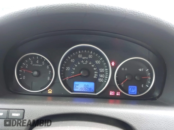 2008 Hyundai Veracruz GLS with VIN KM8NU13C78U076093, listed as a IAAI auction lot 42119558 with 190,608 mi miles and . Bid and sale history available at DreamBid. Image 7.