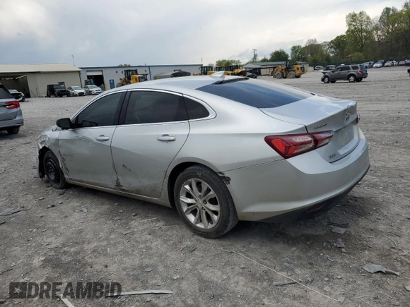 2020 Chevrolet Malibu LT with VIN 1G1ZD5ST8LF120946, listed as a Copart auction lot 52424015 with 119,463 mi miles and Salvage Title. Bid and sale history available at DreamBid. Image 2.