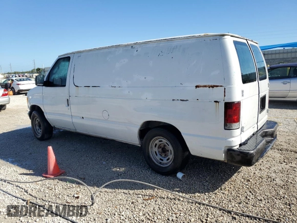 2004 Ford Econoline Cargo with VIN 1FTRE14W54HA59713, listed as a Copart auction lot 80306004 with 261,191 mi miles and Salvage Title. Bid and sale history available at carsss.com. Image 2.