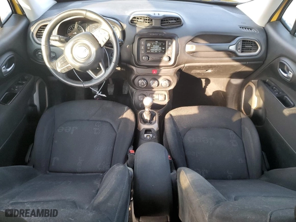 2017 Jeep Renegade Altitude with VIN ZACCJBBH0HPF86178, listed as a Copart auction lot 48232305 with 87,129 mi miles and Salvage Title. Bid and sale history available at carsss.com. Image 8.