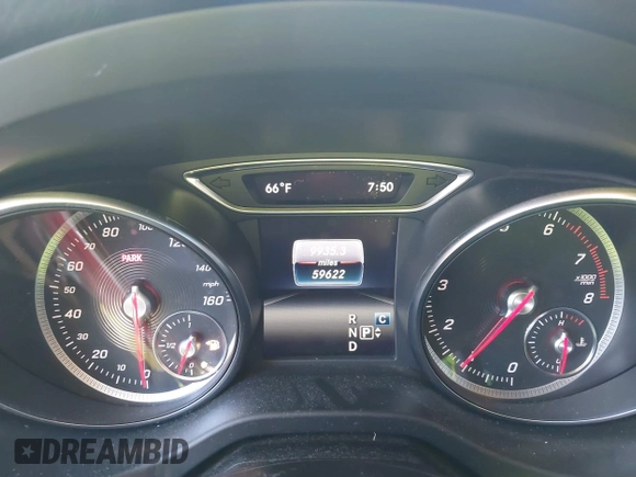 2018 Mercedes-Benz CLA 250 with VIN WDDSJ4EB0JN695467, listed as a IAAI auction lot 42024593 with 59,622 mi miles and . Bid and sale history available at DreamBid. Image 7.