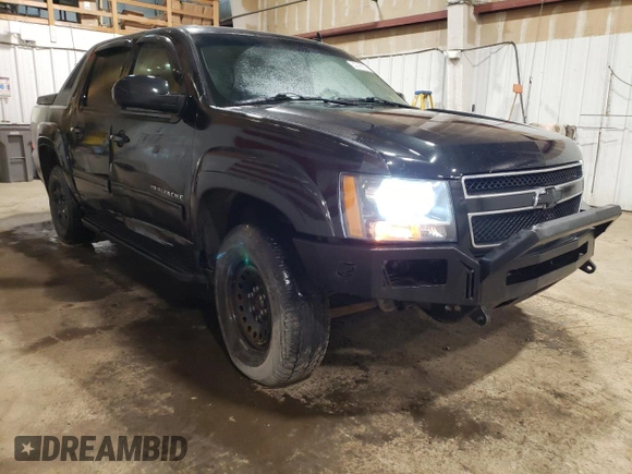 2010 Chevrolet Avalanche LT with VIN 3GNVKFE06AG192069, listed as a Copart auction lot 50096895 with 209,250 mi miles and Salvage title. Bid and sale history available at DreamBid. Image 4.