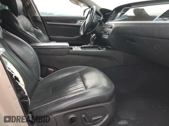 2015 Hyundai Genesis 3.8L z VIN KMHGN4JEXFU041783, wystawiony jako Copart lot #54870485 z przebiegiem 142 146 mil mil oraz Szkoda całkowita • Salvage title. Historia ofert i sprzedaży dostępna na DreamBid. Obrazek 7.