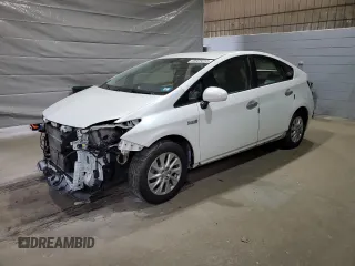 2012 Toyota Prius with VIN JTDKN3DP6C3012143, listed as a Copart auction lot 58925015 with 176,785 mi miles and Salvage title. Bid and sale history available at DreamBid. Image 1.