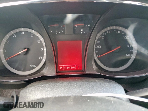2013 GMC Terrain SLT with VIN 2GKALUEK8D6252187, listed as a Copart auction lot 62736125 with 175,445 mi miles and Clean title. Bid and sale history available at DreamBid. Image 9.