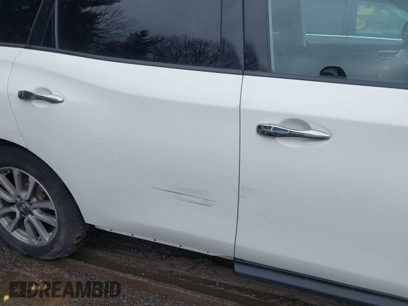 2013 Nissan Pathfinder SL with VIN 5N1AR2MM0DC684616, listed as a IAAI auction lot 41509202 with 118,087 mi miles and . Bid and sale history available at DreamBid. Image 13.