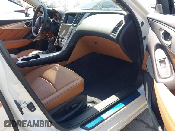 2024 Infiniti Q50 Luxe with VIN JN1EV7BP5RM601925, listed as a IAAI auction lot 42261752 with 1,511 mi miles and . Bid and sale history available at DreamBid. Image 5.