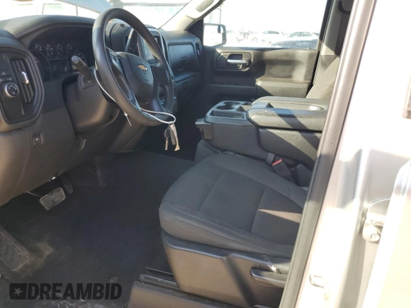 2022 Chevrolet Silverado 1500 Custom with VIN 3GCPWBEKXNG160893, listed as a Copart auction lot 43984205 with 149,547 mi miles and Clean Title. Bid and sale history available at DreamBid. Image 7.