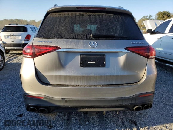2021 Mercedes-Benz GLE 53 AMG with VIN 4JGFB6BB6MA575009, listed as a Copart auction lot 75105844 with 31,457 mi miles and Salvage title. Bid and sale history available at DreamBid. Image 6.