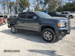 2019 GMC Canyon 4WD SLE with VIN 1GTG6CEN1K1129624, listed as a Copart auction lot 44106575 with 106,734 mi miles and Salvage Title. Bid and sale history available at carsss.com. Image 4.