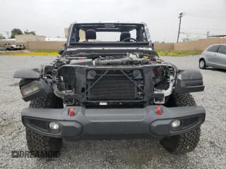 2022 Jeep Wrangler Unlimited Rubicon with VIN 1C4HJXFG6NW125232, listed as a Copart auction lot 55018594 with Not provided miles and Salvage title. Bid and sale history available at DreamBid. Image 5.