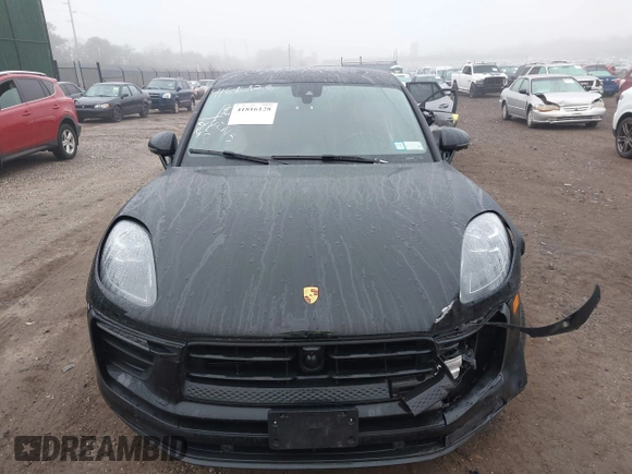 2023 Porsche Macan with VIN WP1AA2A52PLB09848, listed as a IAAI auction lot 41816128 with 19,975 mi miles. Bid and sale history available at carsss.com. Image 12.
