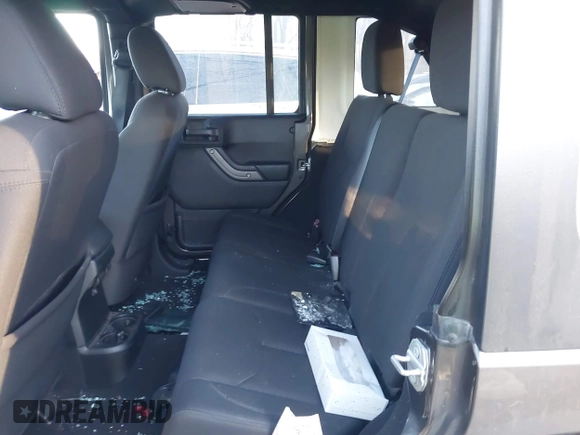 2018 Jeep Wrangler JK Unlimited Sport with VIN 1C4BJWDG2JL810424, listed as a IAAI auction lot 41610669 with 73,830 mi miles. Bid and sale history available at carsss.com. Image 8.