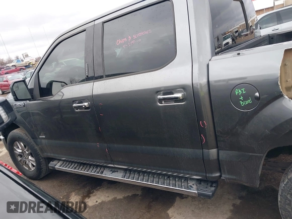 2015 Ford F-150 XLT with VIN 1FTEW1EG8FKE38679, listed as a IAAI auction lot 41526976 with 137,000 mi miles. Bid and sale history available at carsss.com. Image 15.