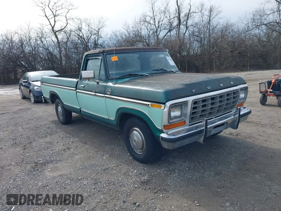 1978 Ford F-150 with VIN XXXXXXF15HNCE4843, listed as a IAAI auction lot 41740608 with 55,129 mi miles and . Bid and sale history available at DreamBid. Image 1.