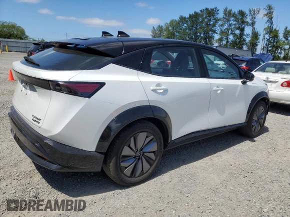 2023 Nissan ARIYA Platinum+ with VIN JN1DF0CD9PM708039, listed as a Copart auction lot 64815065 with 20,236 mi miles and Salvage title. Bid and sale history available at DreamBid. Image 3.