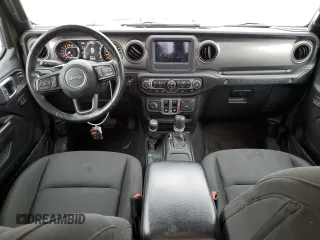 2021 Jeep Wrangler Sport S with VIN 1C4HJXAG3MW617318, listed as a Copart auction lot 85673324 with 66,450 mi miles and Salvage Title. Bid and sale history available at DreamBid. Image 8.