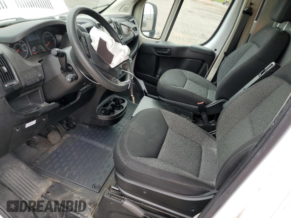 2018 Ram ProMaster Cargo with VIN 3C6TRVAG0JE154199, listed as a Copart auction lot 59683224 with 125,205 mi miles and Clean Title. Bid and sale history available at DreamBid. Image 7.