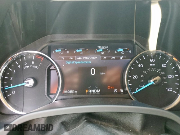 2020 Ford Expedition Platinum with VIN 1FMJU1LT6LEA14931, listed as a Copart auction lot 58579325 with 96,065 mi miles and Salvage title. Bid and sale history available at DreamBid. Image 9.
