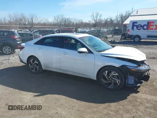 2024 Hyundai Elantra Limited with VIN KMHLP4DGXRU779755, listed as a IAAI auction lot 41818642 with 11,288 mi miles and . Bid and sale history available at DreamBid. Image 14.