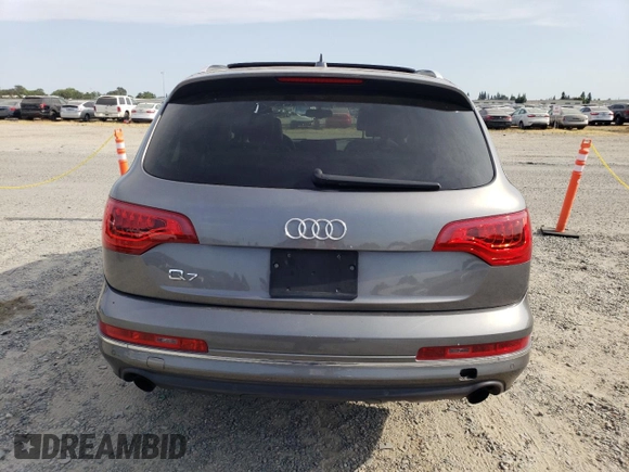 2011 Audi Q7 Premium Plus with VIN WA1LGAFE1BD007630, listed as a Copart auction lot 60173075 with 183,377 mi miles and Clean title. Bid and sale history available at DreamBid. Image 6.