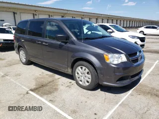 2019 Dodge Grand Caravan SE with VIN 2C4RDGBG8KR573672, listed as a Copart auction lot 52231875 with 108,265 mi miles and Salvage Title. Bid and sale history available at DreamBid. Image 4.
