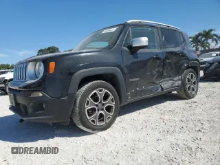 2015 Jeep Renegade Limited with VIN ZACCJADT1FPB35527, listed as a Copart auction lot 49886425 with 84,561 mi miles and Clean Title. Bid and sale history available at DreamBid. Image 1.